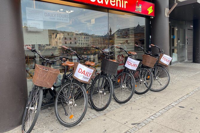 Copenhagen Bicycle Adventure - Gefion Fountain and Church-Square Views Near Langelinie