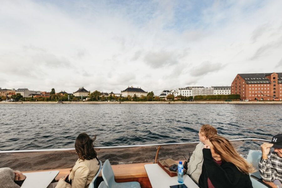 Copenhagen: Canal Cruise with Guide - Royal Library and Slotsholmen: where the route turns more “old city”