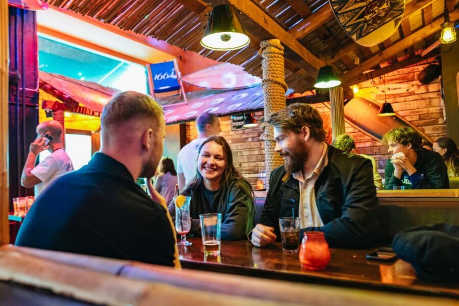 Copenhagen: Guided Party Pub Crawl with 4 Shots and 1 Drink - Where the night ends: Proud Mary’s on weekdays, Old Irish by Tivoli on weekends