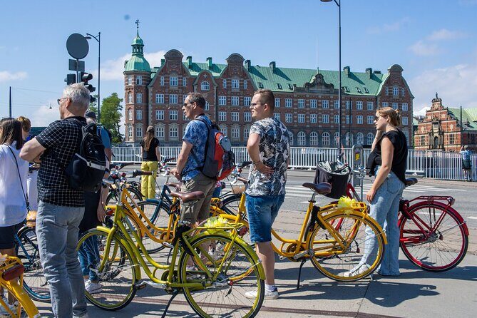 Copenhagen Highlights 3 Hour Bike Tour with local Guide - King’s Square, the Opera House view, and the water pull of Nyhavn