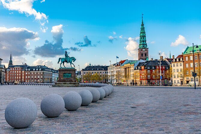 Deluxe Copenhagen Shore Excursion from Cruise Ship Port - Christiansborg Palace area views, then Amalienborg and the Royal Guard