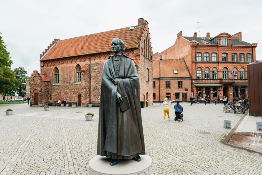 From Copenhagen: Lund and Malmö 2-Country Tour - Lund Cathedral and St. Peter’s Priory: old streets with a student-city feel