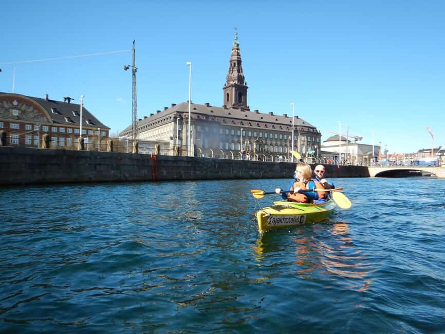 Kayak Tour in Copenhagen Harbor - June, July and August - Kalvebod Bølge setup: where the tour starts and what you’re given