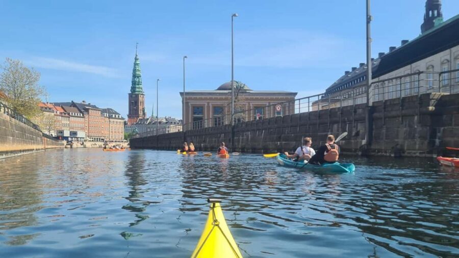 Kayak Tour in Copenhagen Harbor - June, July and August - Christianshavn canals: the real mood shift