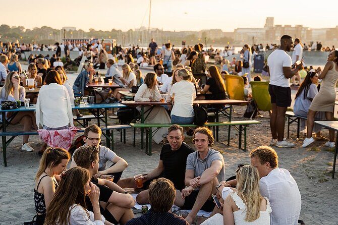 Native Walking Tour to Copenhagen - Reffen (Skojteoen) and the harbor trip: food, sand loungers, and Amager views