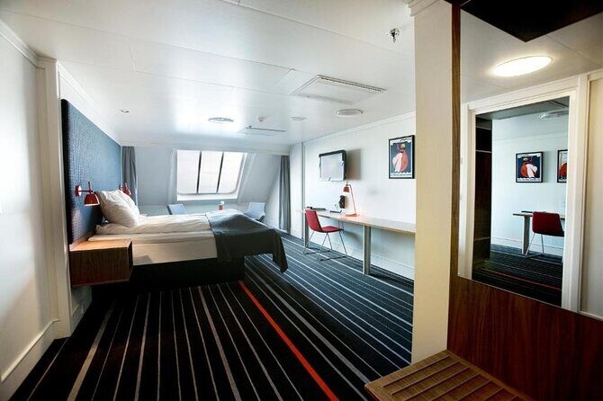 Oslo Tour in Luxurious Cruise from Copenhagen - Day 1 on board: comfortable cruising, lots of ways to pass the time
