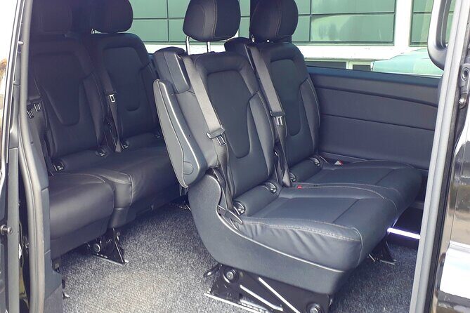 Private transfer Copenhagen airport, Port to or from the city - The car you get in Copenhagen: Mercedes options, Tesla, and VW ID.4