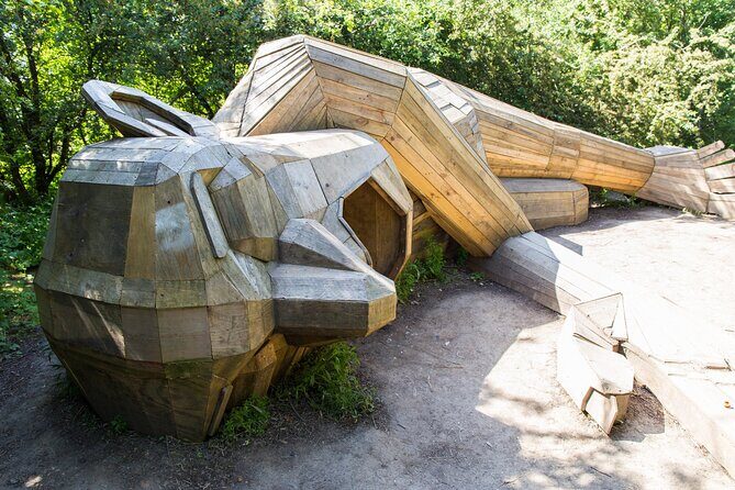 The Forest Tower and Forgotten Giants-A day tour from Copenhagen - Lunch Break at the Mill Pond: Street Food + Picnic Tables